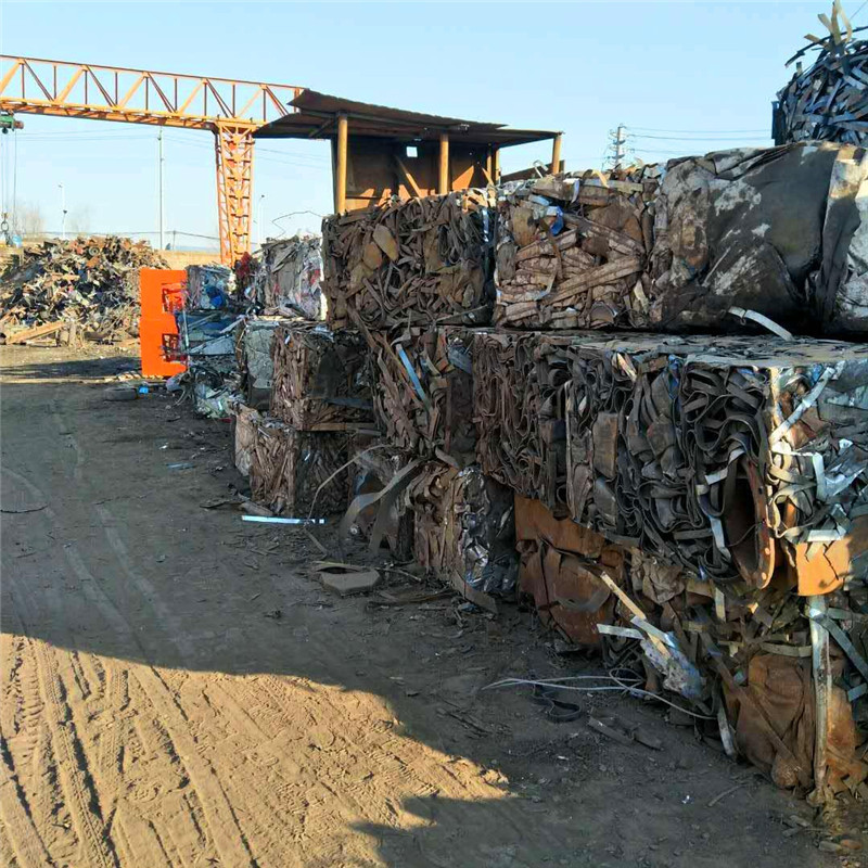 液压型废铝合金门窗压块机 地埋式金属刨花料压块成型机 压块机示例图12