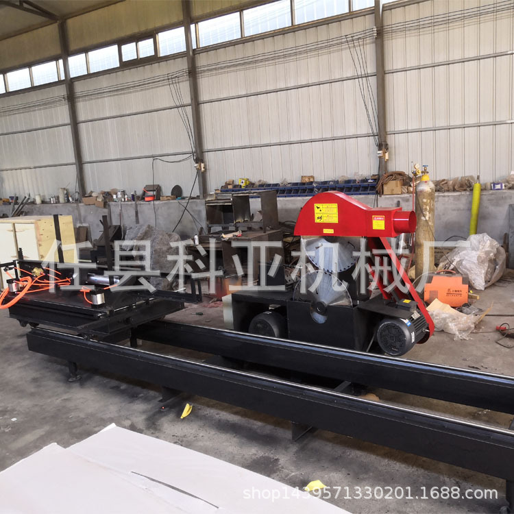 跑车推台锯 电跑式圆木开板锯 电动跑车圆木推台锯自动圆木推台锯示例图8