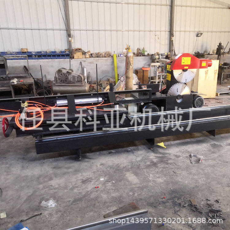 跑车推台锯 电跑式圆木开板锯 电动跑车圆木推台锯自动圆木推台锯示例图7