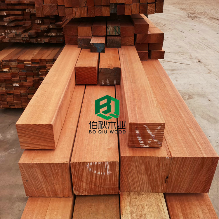 菠萝格古建筑 菠萝格刨光料 印尼菠萝格防腐木