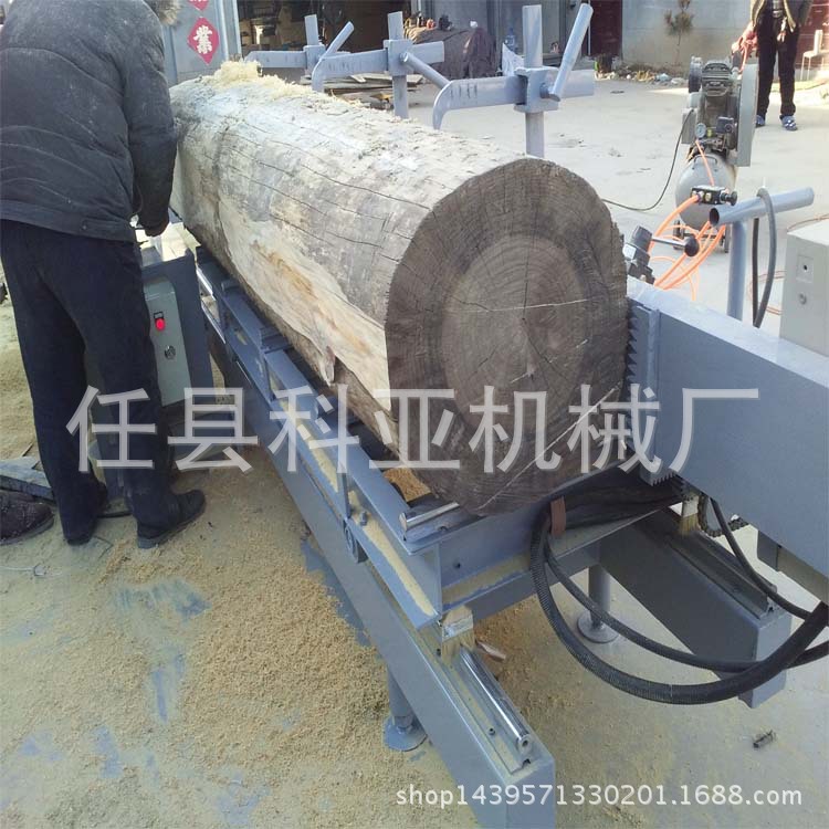圆木推台锯 全自动原木推台锯 1米手推推台锯 厂家直销示例图4