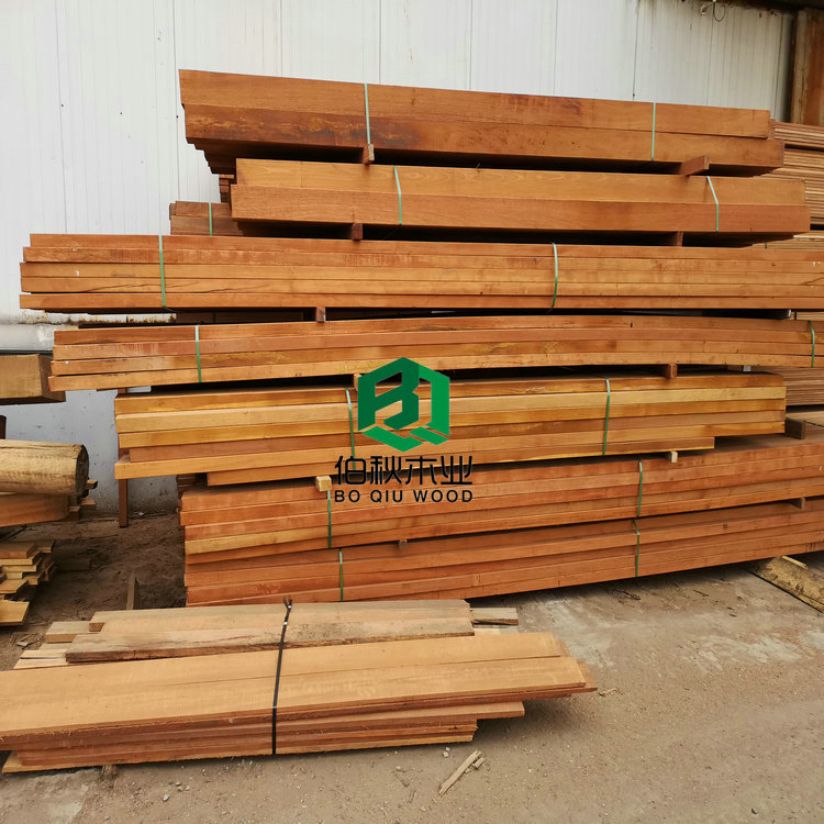 菠萝格工程木料 菠萝格刨光料 非洲菠萝格防腐木