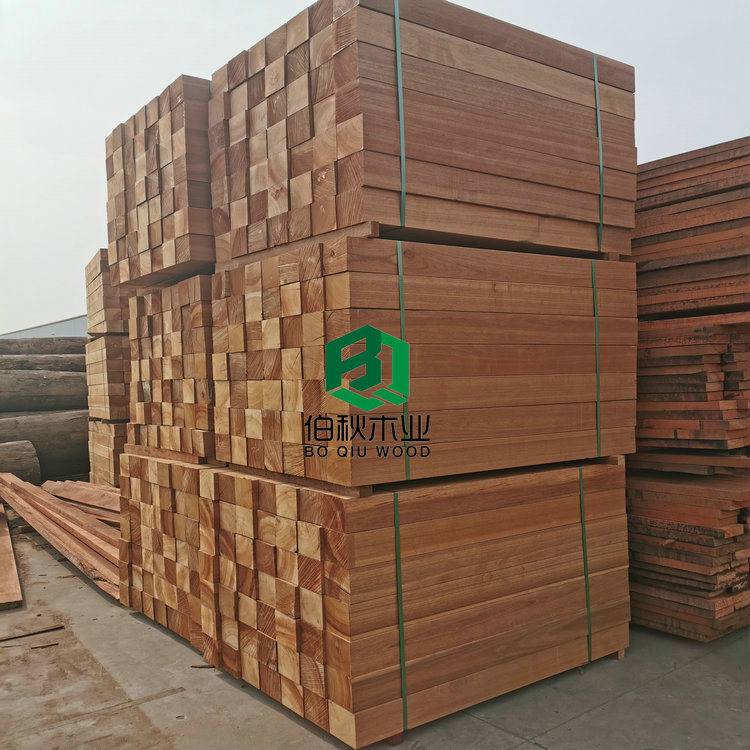 菠萝格工程木料 菠萝格防腐木 菠萝格刨光料