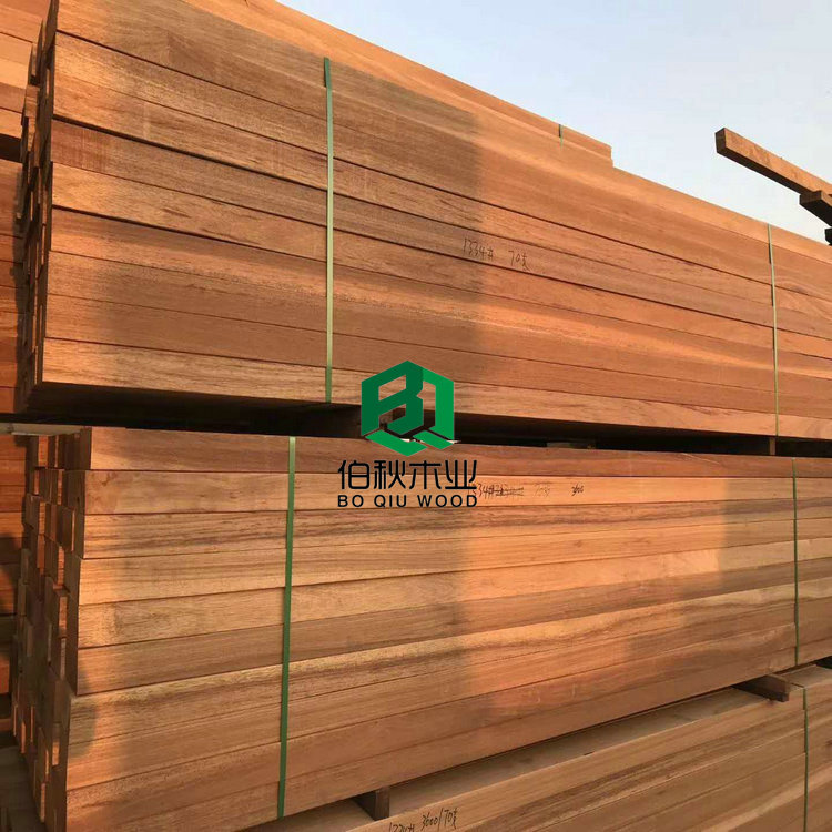 菠萝格加工厂家 菠萝格刨光料 印尼菠萝格防腐木