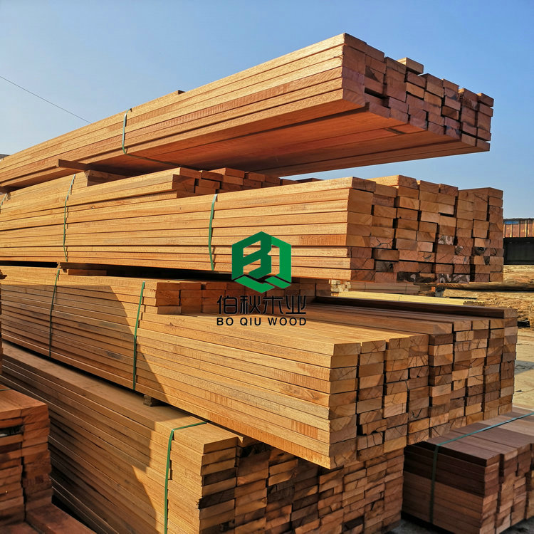 菠萝格加工厂家 菠萝格刨光料 印尼菠萝格防腐木