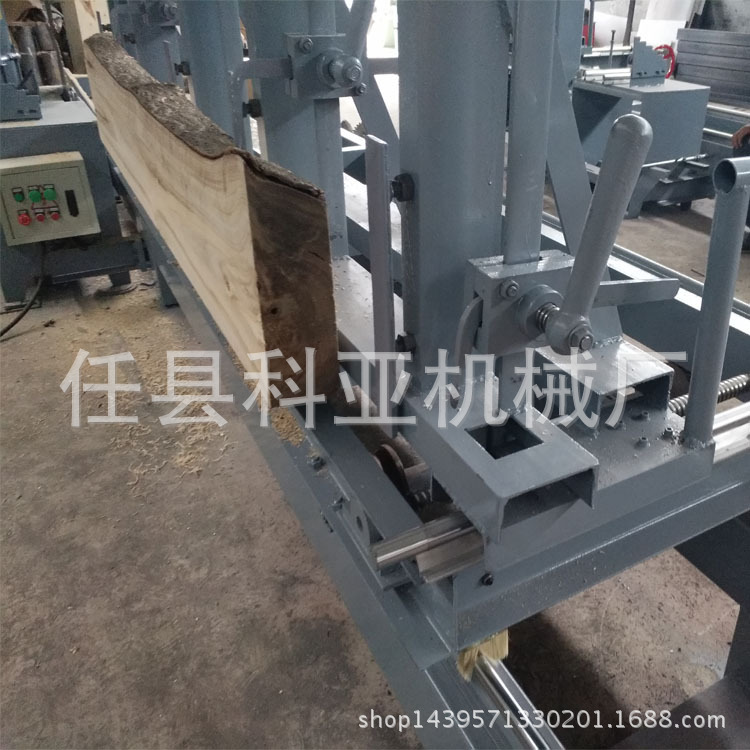 木工机械优质原木推台锯 定制圆木圆盘锯设备 新型分体圆木推台锯示例图11