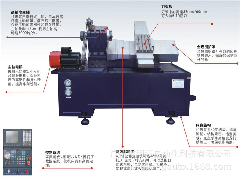 加工车床铝件零件加工定做不锈钢全自动数控加工件车床示例图11