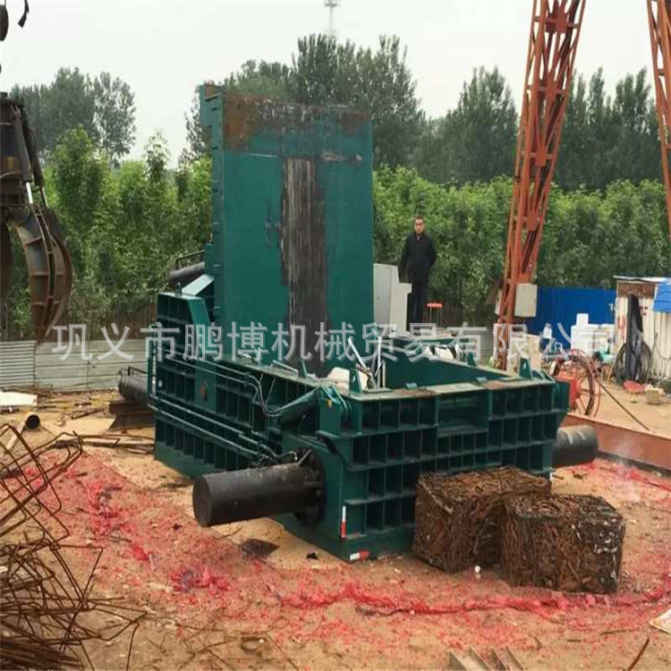 大型金属压块机 铝屑车床刨花打包机 易拉罐铁皮液压成型压块机示例图20