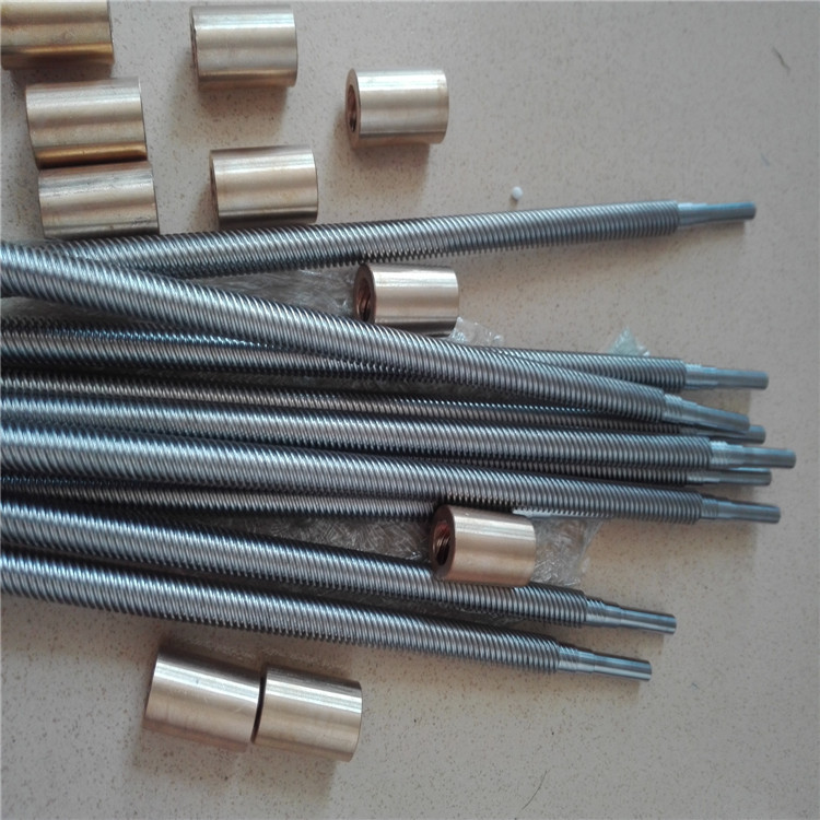 TR50*8梯形丝杆配锡青铜螺母表面高频硬度40HCR以上防锈发黑处理示例图14