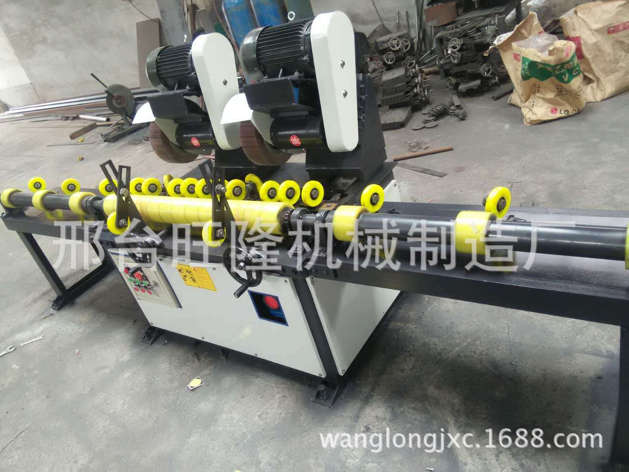 邢湾多工位抛光机外圆抛光机圆管抛光机厂家多工位圆管抛光机示例图5