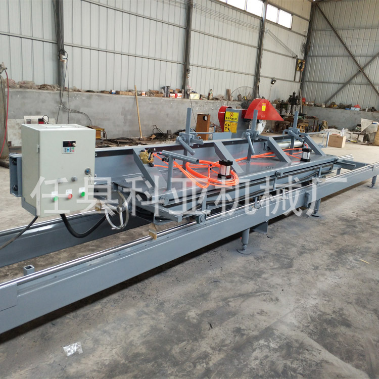 产地货源 品质定制款 红木檀木硬木全自动圆木推台锯示例图4