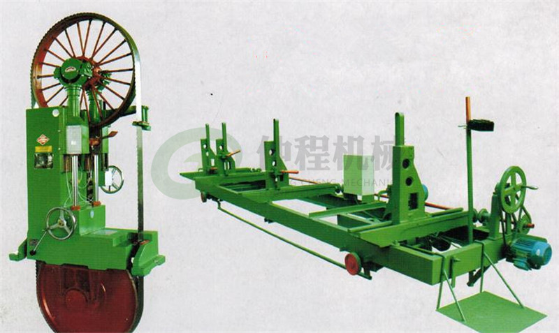 供应高效木工带锯机跑车 全自动原木带锯机 立式电脑数控带锯机示例图7
