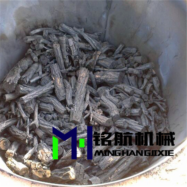 山东新型无烟原木炭化炉 吊装式环保机制木炭炭化炉厂家示例图3