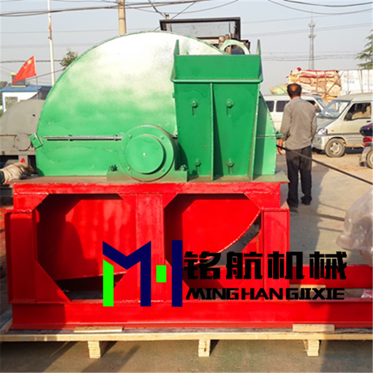 420型盘式木材刨花机 铭航树枝刨花设备 宠物垫窝刨花机示例图4