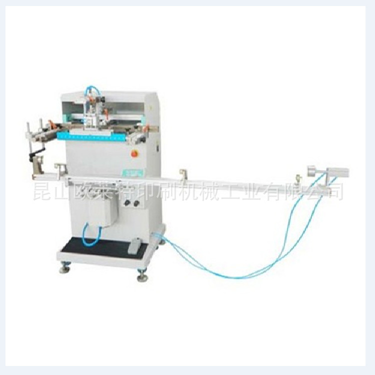 常州曲面单色半自动丝印机 平曲两用丝印机示例图4
