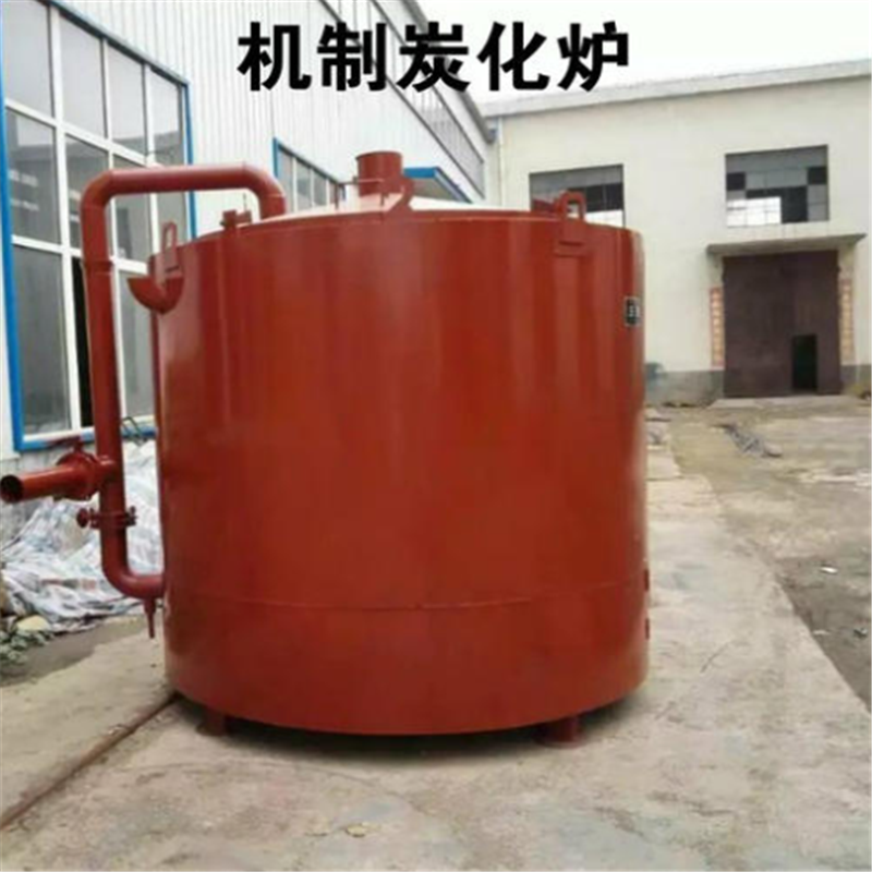 吊装炭化炉价格 山东秸秆炭化炉设备 原木炭炭化炉 环保炭化炉设备