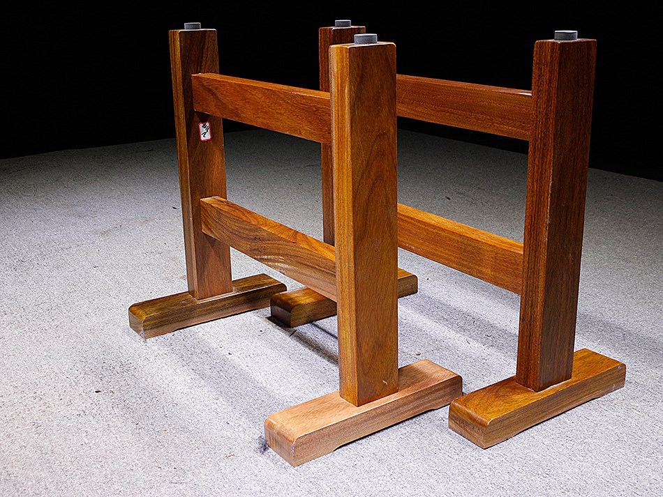 福建闽侯实木大板桌面支架支撑架原木墩子办公桌腿凳配套支架批发示例图7