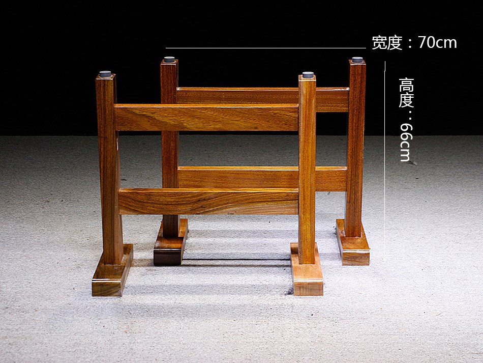 福建闽侯实木大板桌面支架支撑架原木墩子办公桌腿凳配套支架批发示例图5