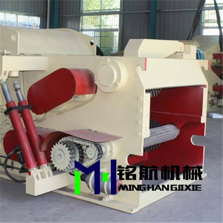 216型木材削片机 废板材原木鼓式削片机厂家 大型树枝削片机示例图12