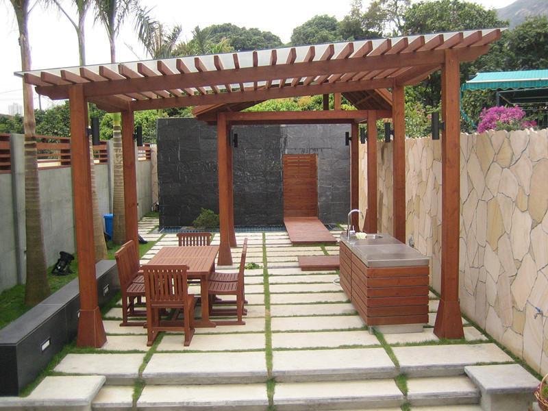 柳桉木天然防腐木材 户外实木类板材优质品种 吉中厂家可原木定制示例图20