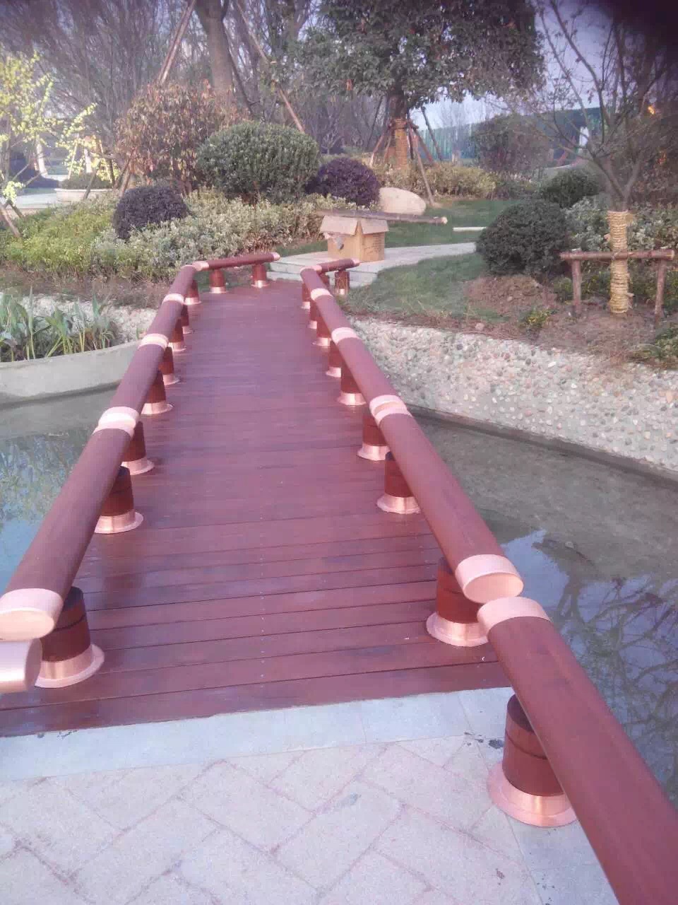 柳桉木天然防腐木材 户外实木类板材优质品种 吉中厂家可原木定制示例图15