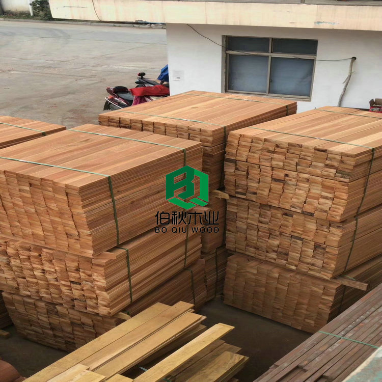 菠萝格古建筑 菠萝格原木 印尼菠萝格防腐木