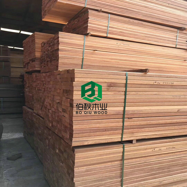 菠萝格古建筑 菠萝格原木 印尼菠萝格防腐木