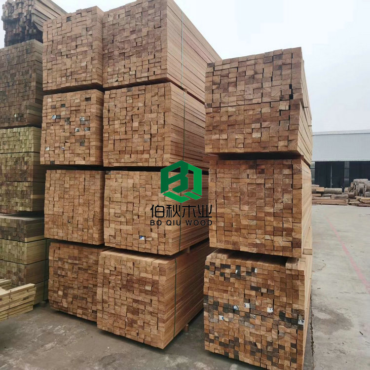 菠萝格古建筑 菠萝格原木 印尼菠萝格防腐木