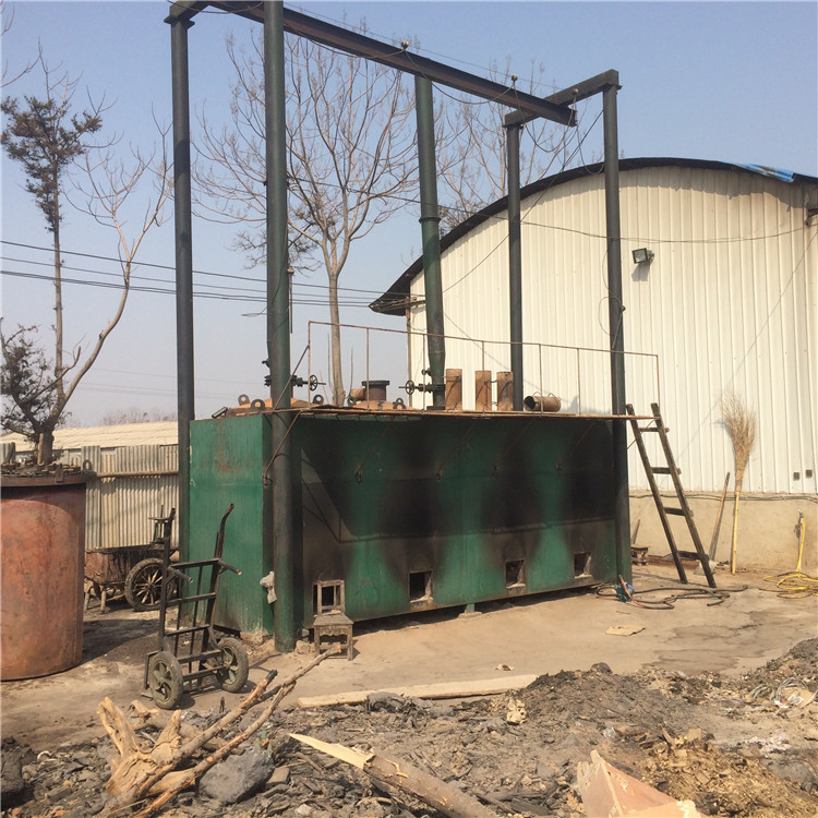 机制木炭碳化窑 环保炭化炉 双层保温 原木炭化炉 无烟碳化炉示例图1