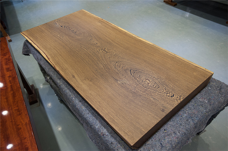 非洲鸡翅木根雕大板 实木大板桌 大班台餐桌原木170*80*10自然边示例图7