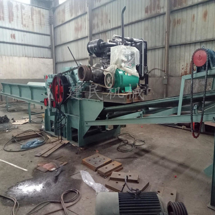 建民工地模板粉碎机 原木粉碎机 木托盘粉碎机 废旧建筑模板破碎机