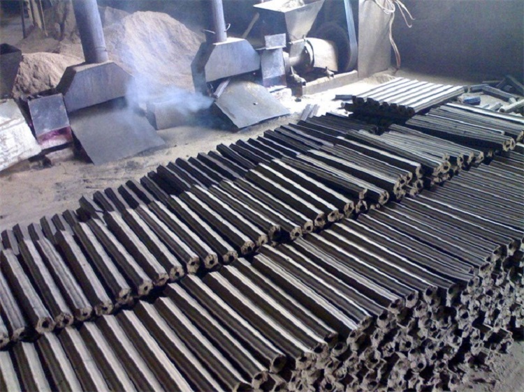 利冠 原木制碳机 全自动木炭机生产线价格 木炭制棒机