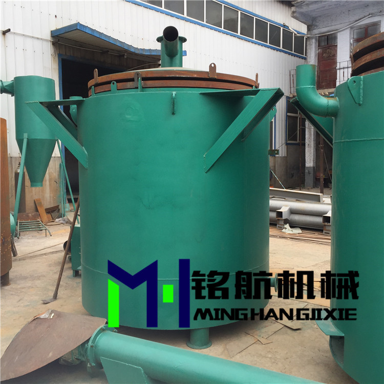 新型节能环保无烟吊装炭化炉 机制木炭炭化炉 锯末炭化炉示例图2
