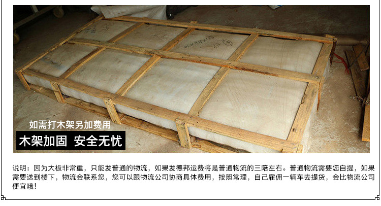 华夏龙德轩奥坎实木特大平桌天然整体原木大板桌大堂展览桌可定做示例图22