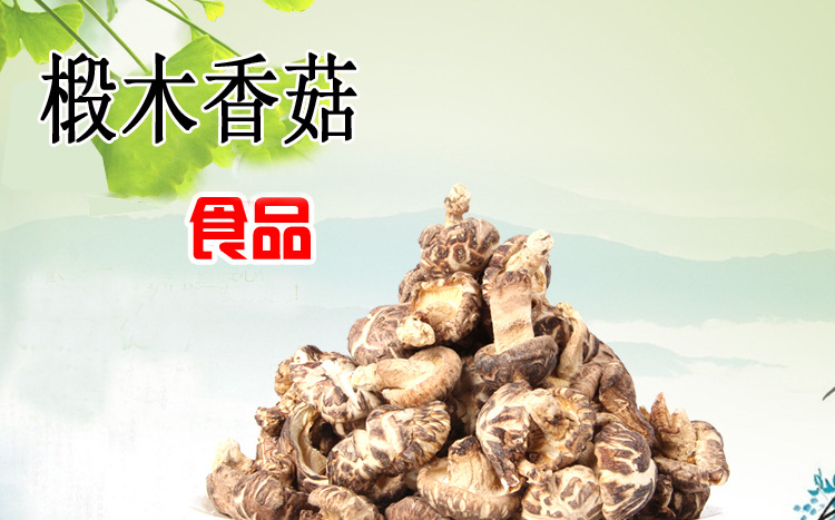 花菇 原木花菇 庆元椴木花菇 原生态基地种植 产地直销批发250g一示例图2
