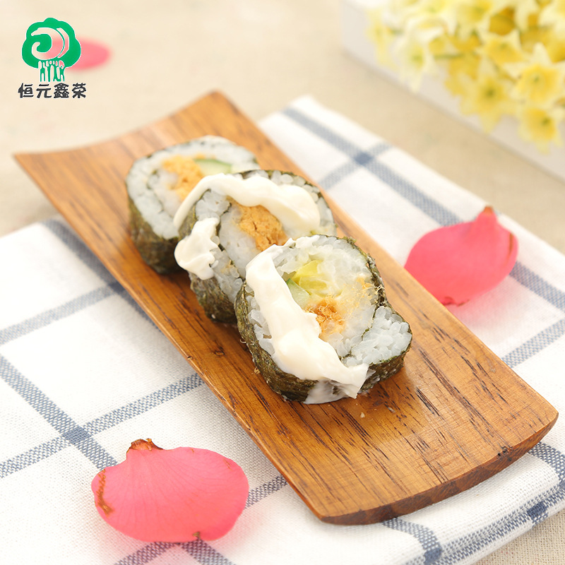 厂家直销新款天然原木日式木质寿司点心木碟环保耐用糕点慕碟示例图7