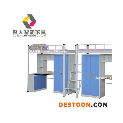 崇明铁架床加工定制_崇明宿舍床厂家_聚大智能家具