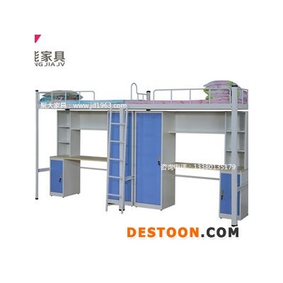 延安铁架床_延安上下铺铁床_**供应_聚大智能家具