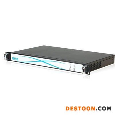 华悍I3I5I7工控机1u上架19英寸机架式工业电脑主机
