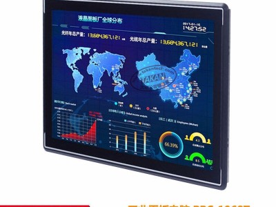 工业平板电脑PPC-1968T嵌入式19寸工业一体机嵌入式工控机触摸屏工业电脑车载电脑电容屏
