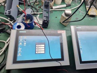 SIEMENS/西门子MP277工控机通电开不了机主板坏维修MP277触摸屏开机不启动维修