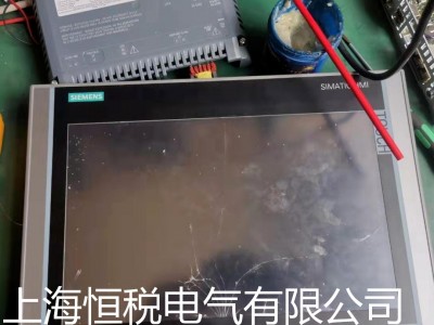 SIEMENS/西门子MP270工控机按下开关可以看到指示灯亮但屏幕无显示维修MP270屏幕显示一半画面维修