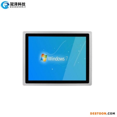 工业计算机宽温工控机  21.5寸电容屏工业平板电脑  工业电脑一体机