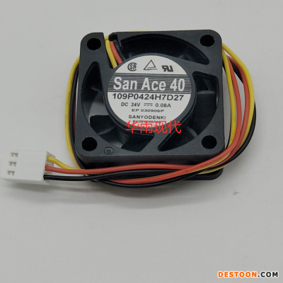 109P0424H7D27 机床风扇 工控机用风扇 直径4cm风扇