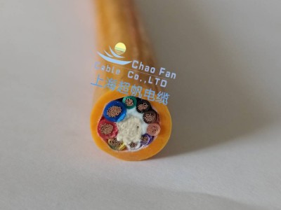 工业机器人耐弯曲抗扭机器人电缆3*6+6*1.0