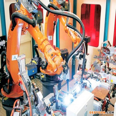 现代焊接机器人 六轴建筑爬架钢结构 工业机器人 机械手自动焊接设备