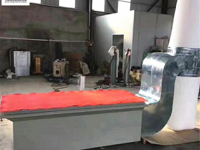 厂家直销布袋干式除尘打磨工作台家具环保木工机械粉尘吸尘打磨台