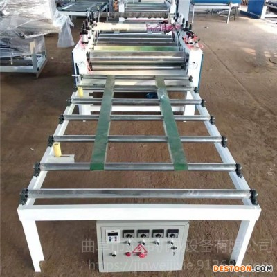 批量生产 多功能密度板贴面机 木工机械热转印贴面机 价格