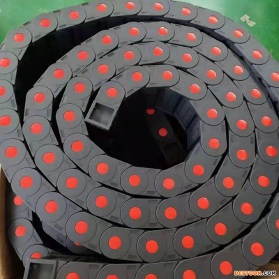 飞盛顺定做雕刻机全封闭拖链 四片装增强型拖链 移动线缆保护拖链 木工机械塑料拖链