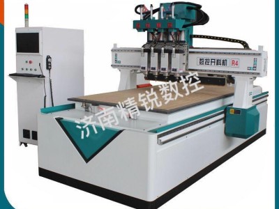 青岛厂家直销 木工机械 双工位四工序全自动数控开料机